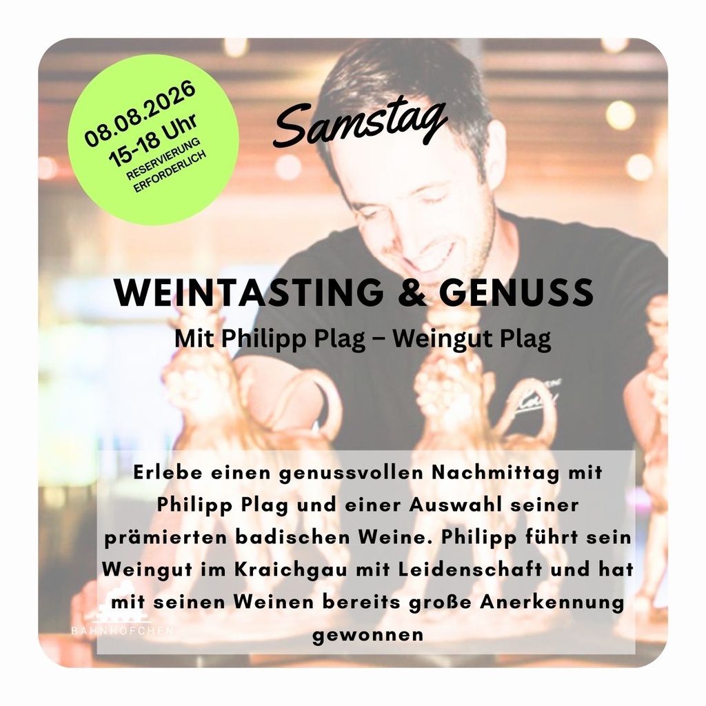 2026-08-08, 15 Uhr: Weintasting & Genuss Baden Weintasting