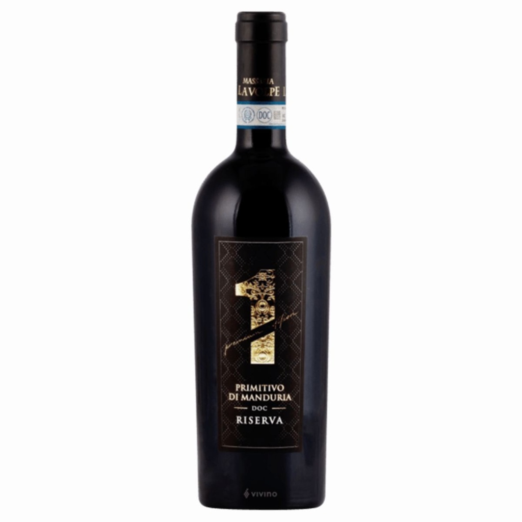 Masseria La Volpe - Primitivo Di Manduria 1 DOC Riserva Premium Edition