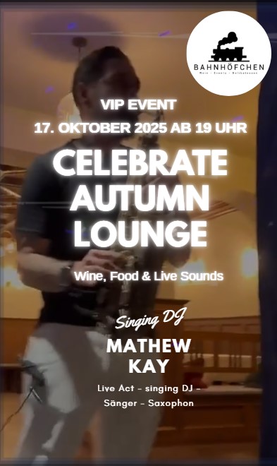 VIP Ticket: Celebrate Autumn Lounge